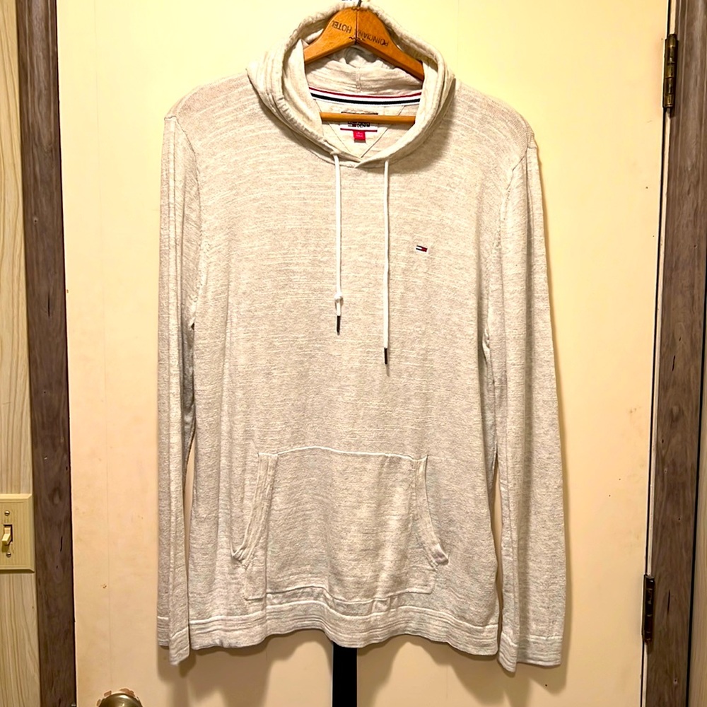 Tommy Hilfiger XL 100% Cotton Heathered Hoodie